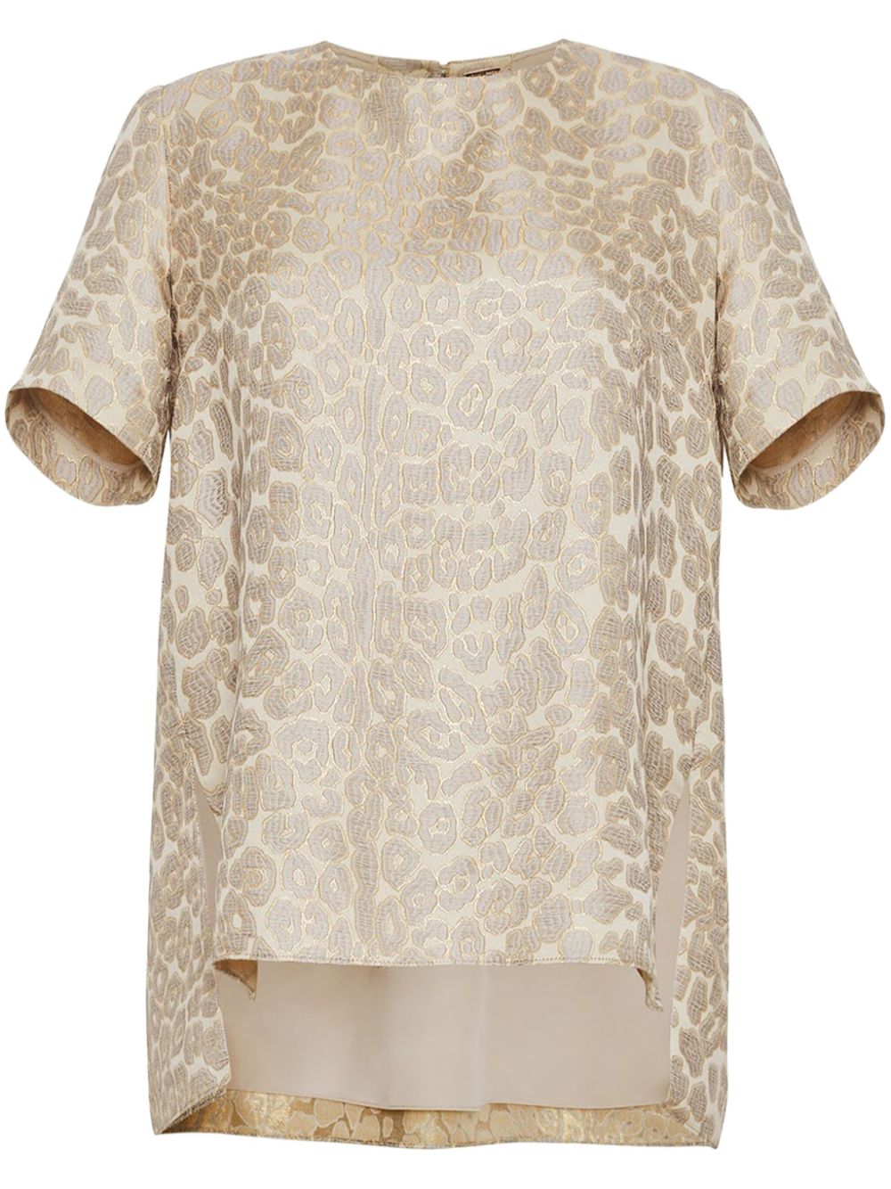 Pleat-back top - Neutrals