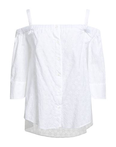 Woman Top White Size S Cotton