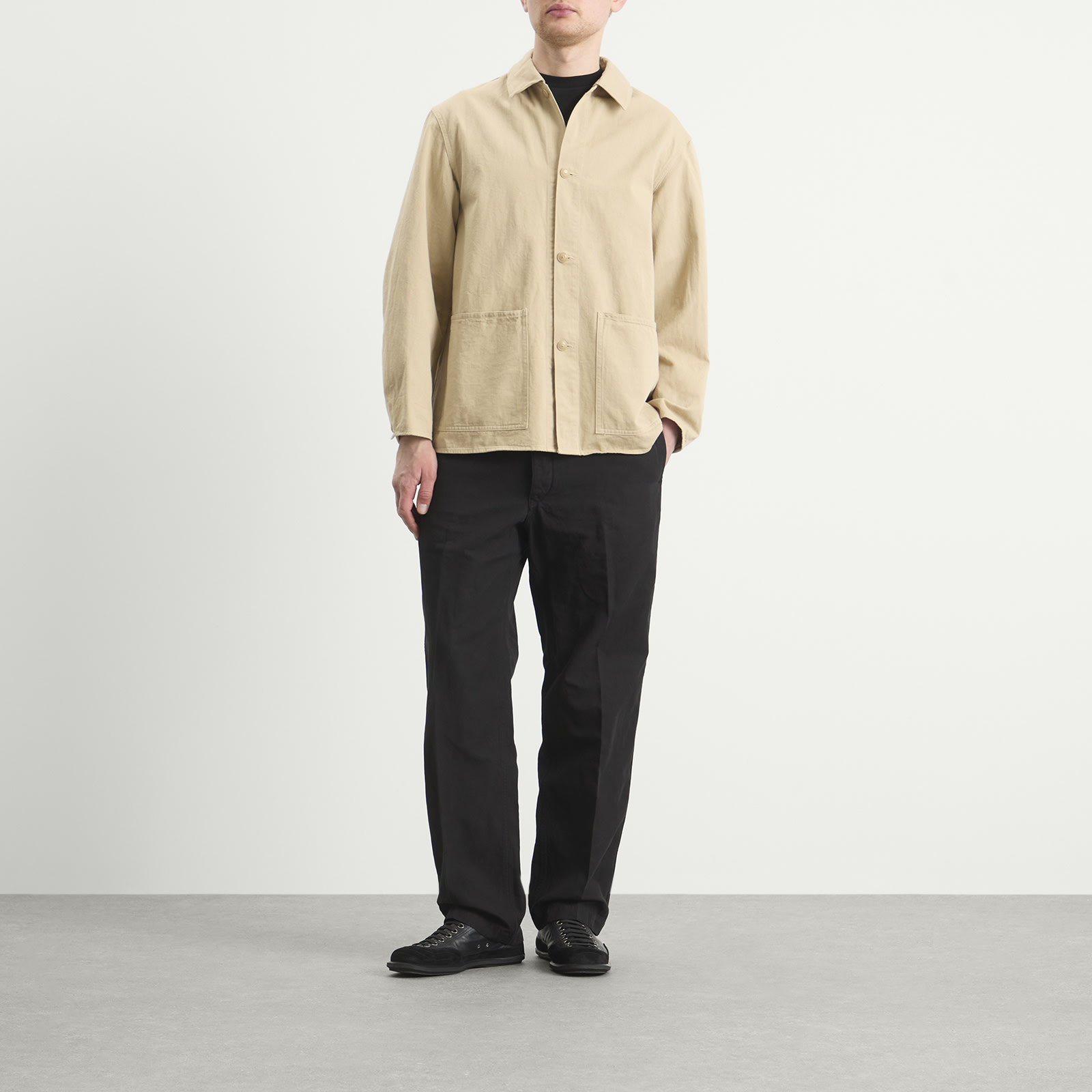 Men's Gaba. Buckleback Work Trousers Black