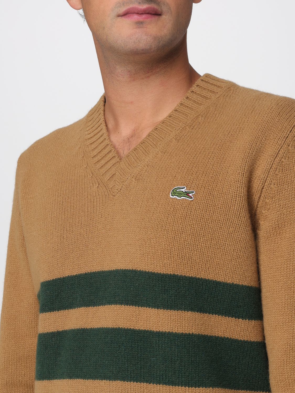 Logo-patch roll-neck jumper - Black