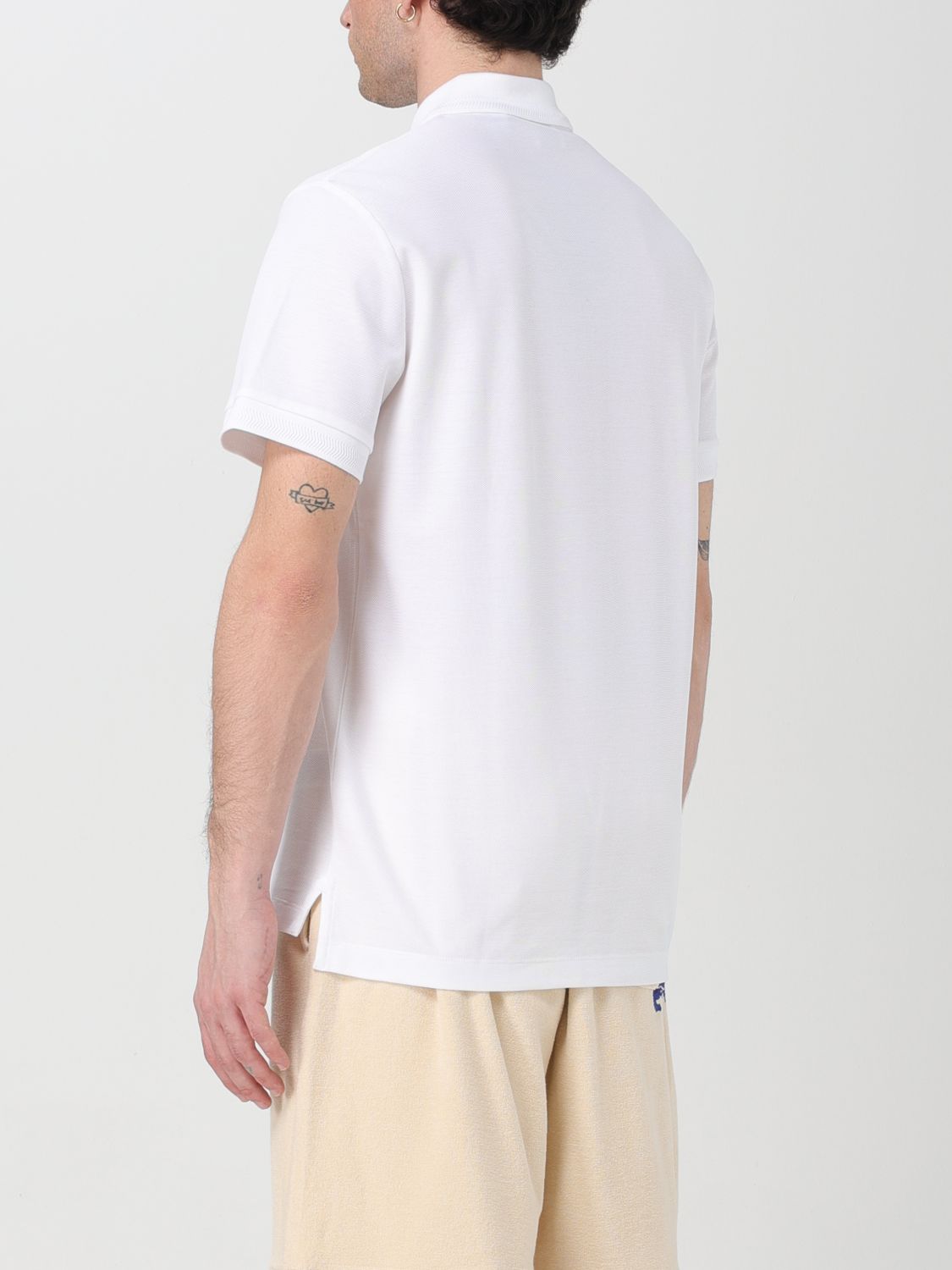 Polo Shirt Men color White