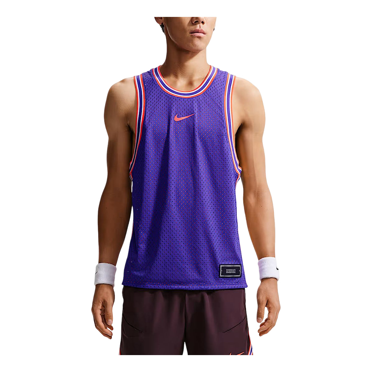 Court Slam x Carlos Alcaraz Dri-FIT Reversible Vest Top Asia Sizing 'Deep Concord Bright Deep Red'