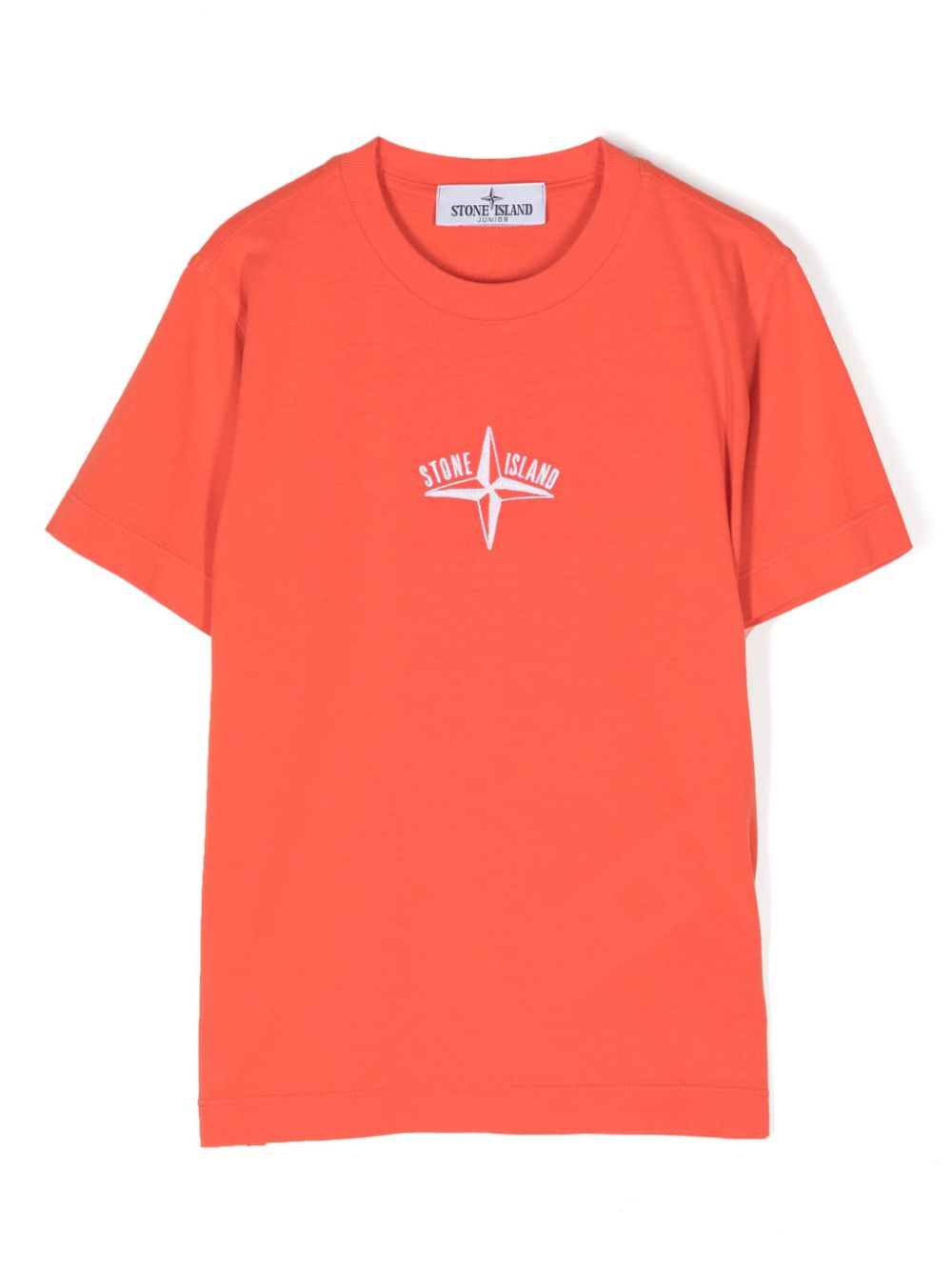 Logo-print T-shirt - Orange