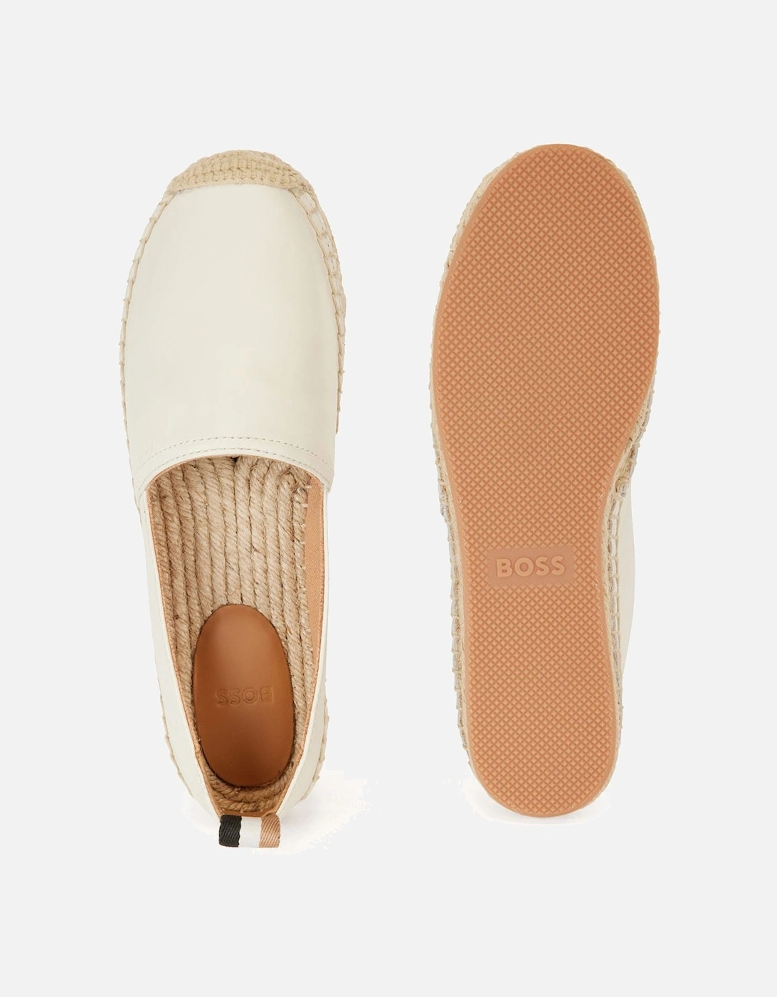 Hugo Boss Women's Madeira Slip On Shoes - White - Size: 3