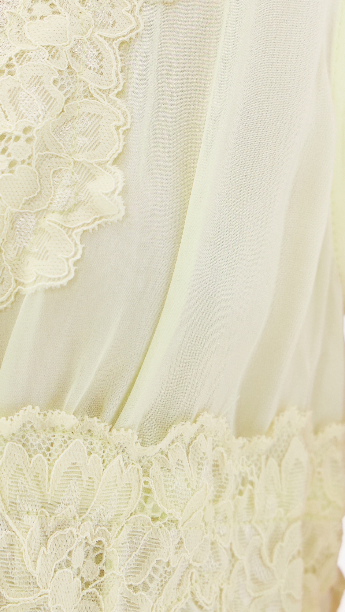 In This Groove Mini Slip Dress Lemon Ice