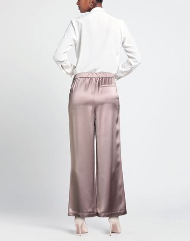 Woman Pants Antique rose Size 6 Acetate, Polyester