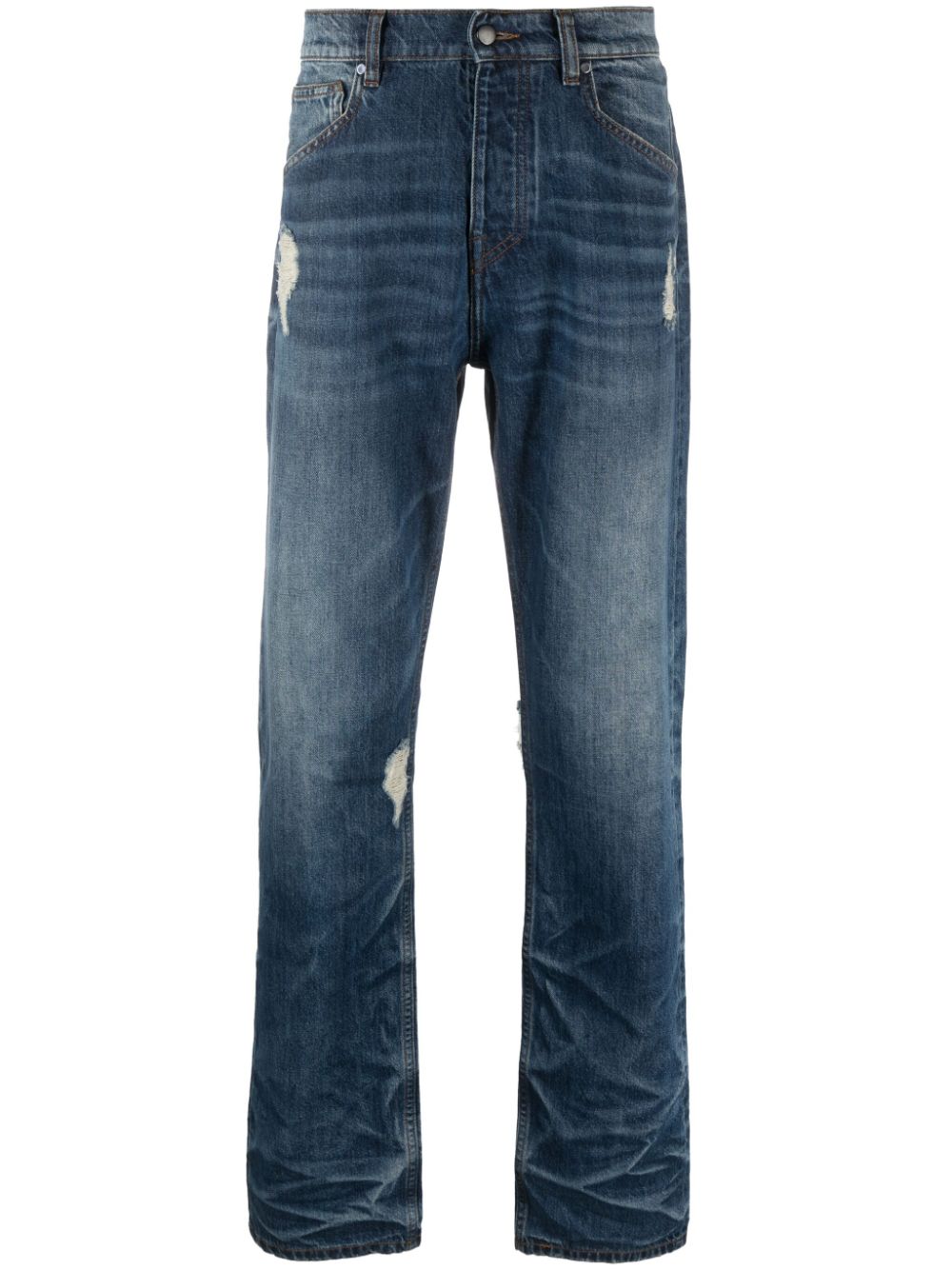 Foundry straight-leg jeans - Blue