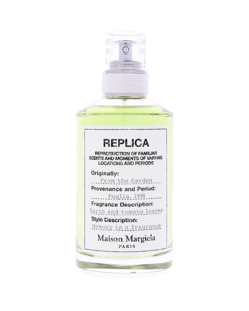 Unisex Replica From The Garden 3.4Oz Edt Spray