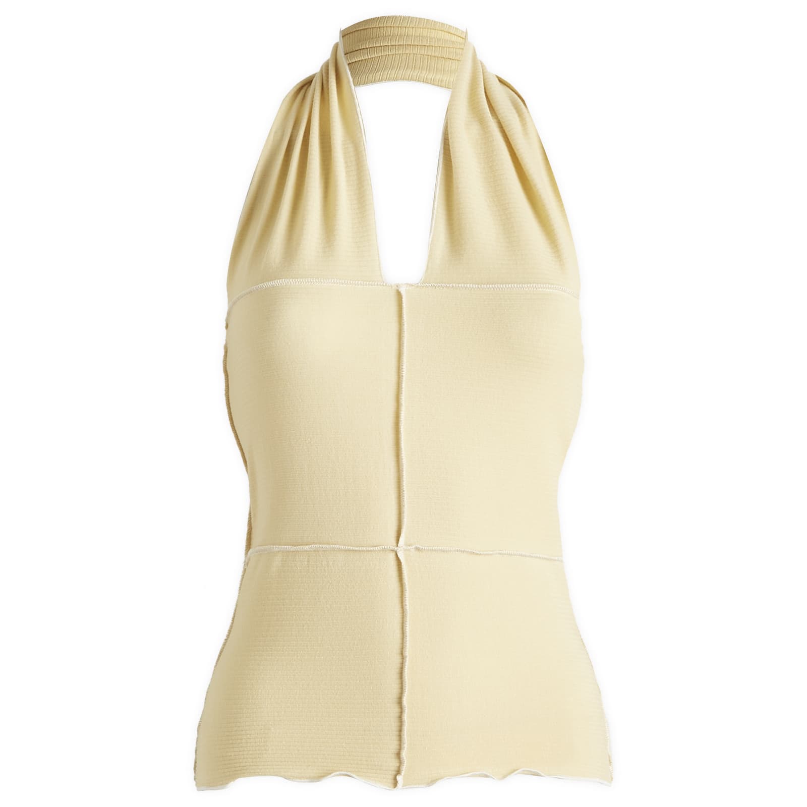 Women's Cinder Halt Top in Hen Yellow
