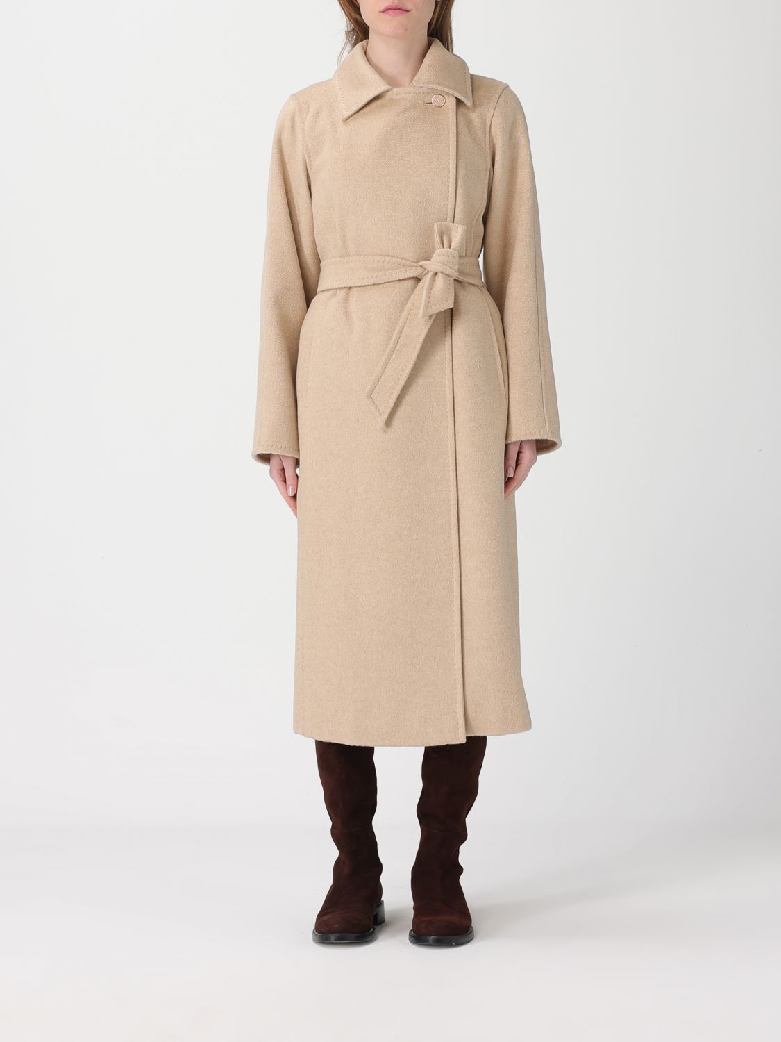 Coat Woman color Beige