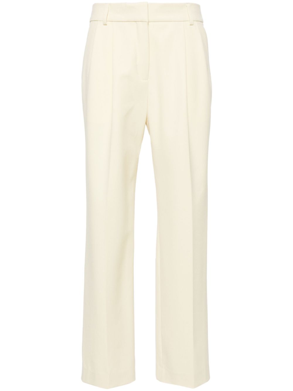 Haveny mid-rise tailored trousers - Yellow