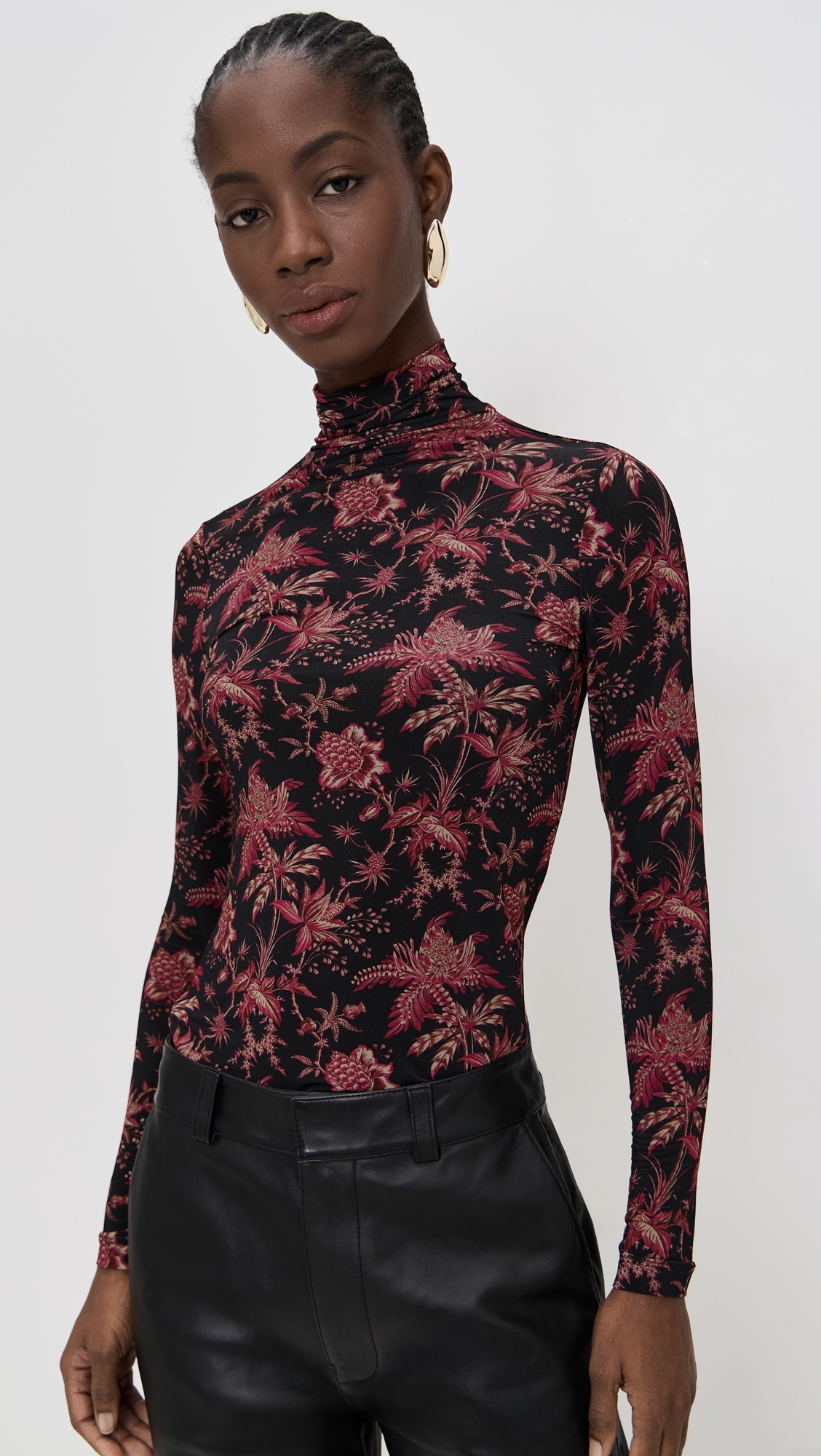 Aurelia Turtleneck Midnight Lily P