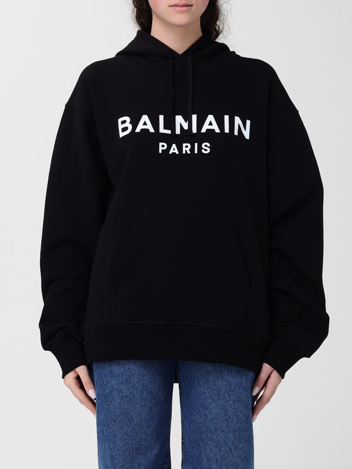 Sweatshirt Woman color Black