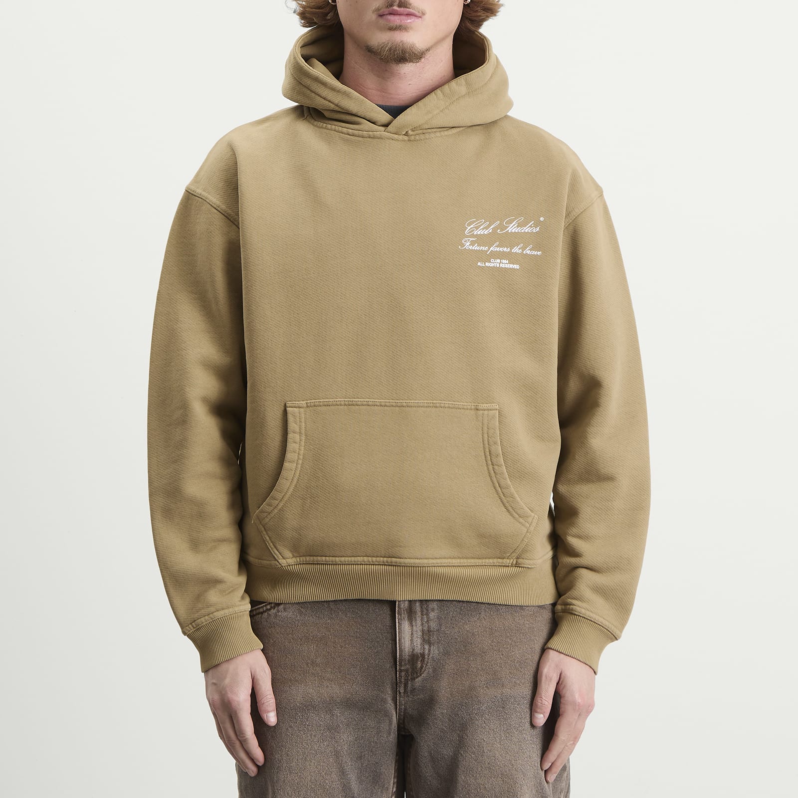 Men's LA Studio Hoodie Dark Taupe