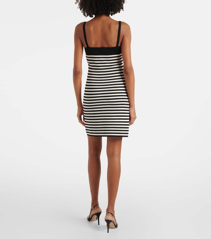 Striped minidress
