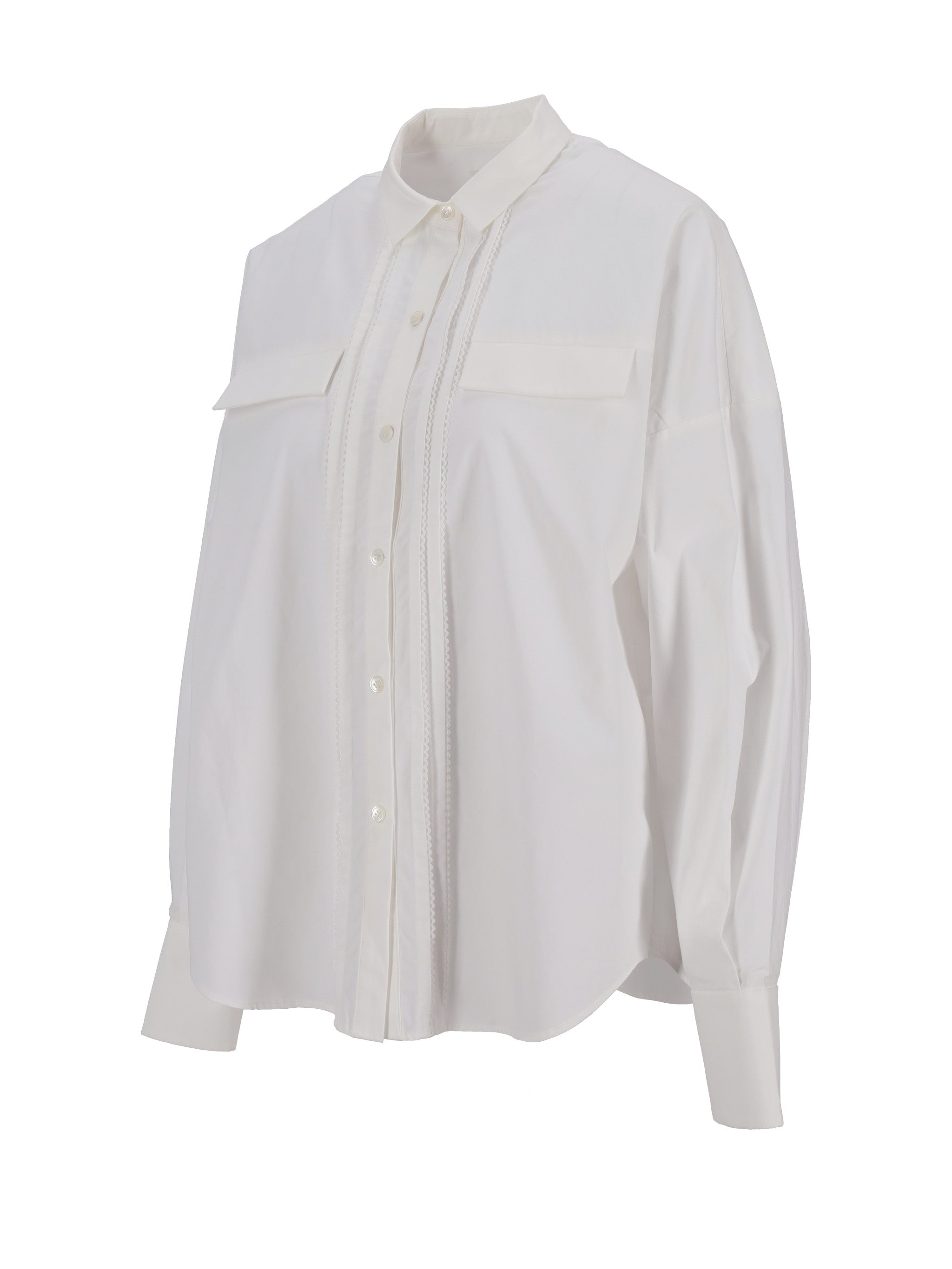 Shushu Tong Tuck Spitzenbluse