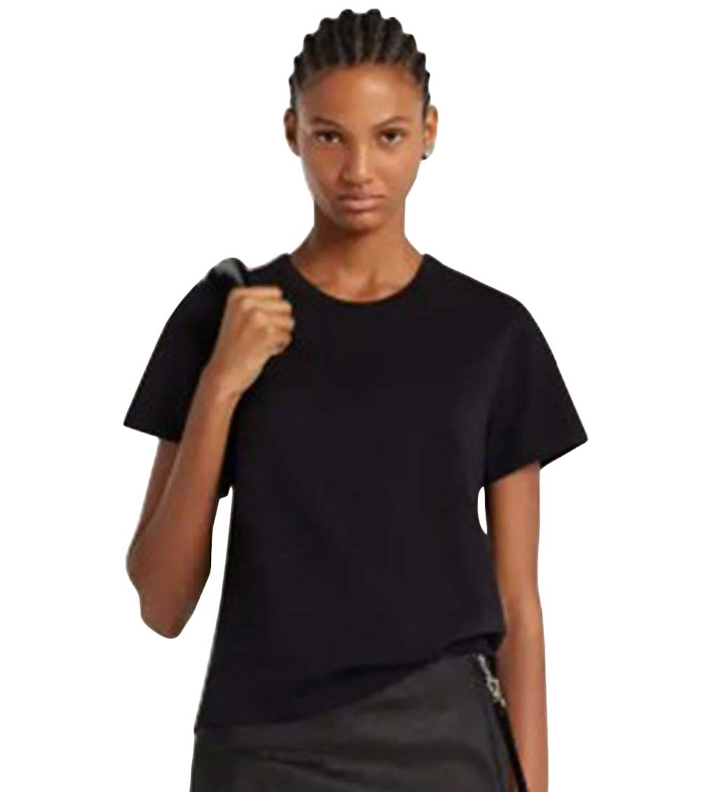 Black Crew Neck Logo T-Shirt