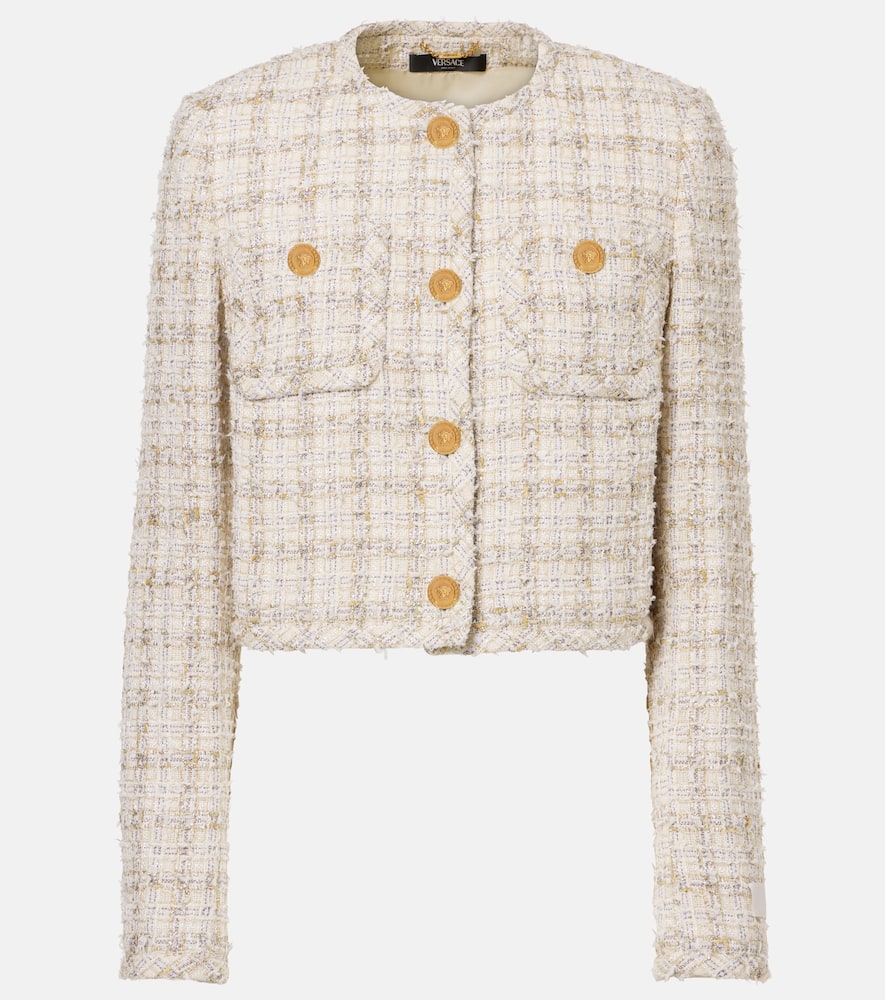 Medusa tweed jacket