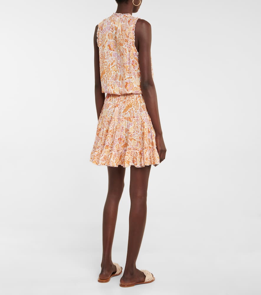 Clara printed minidress