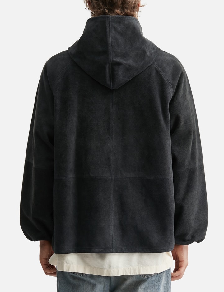 Goat Suede Hooded Jacket
