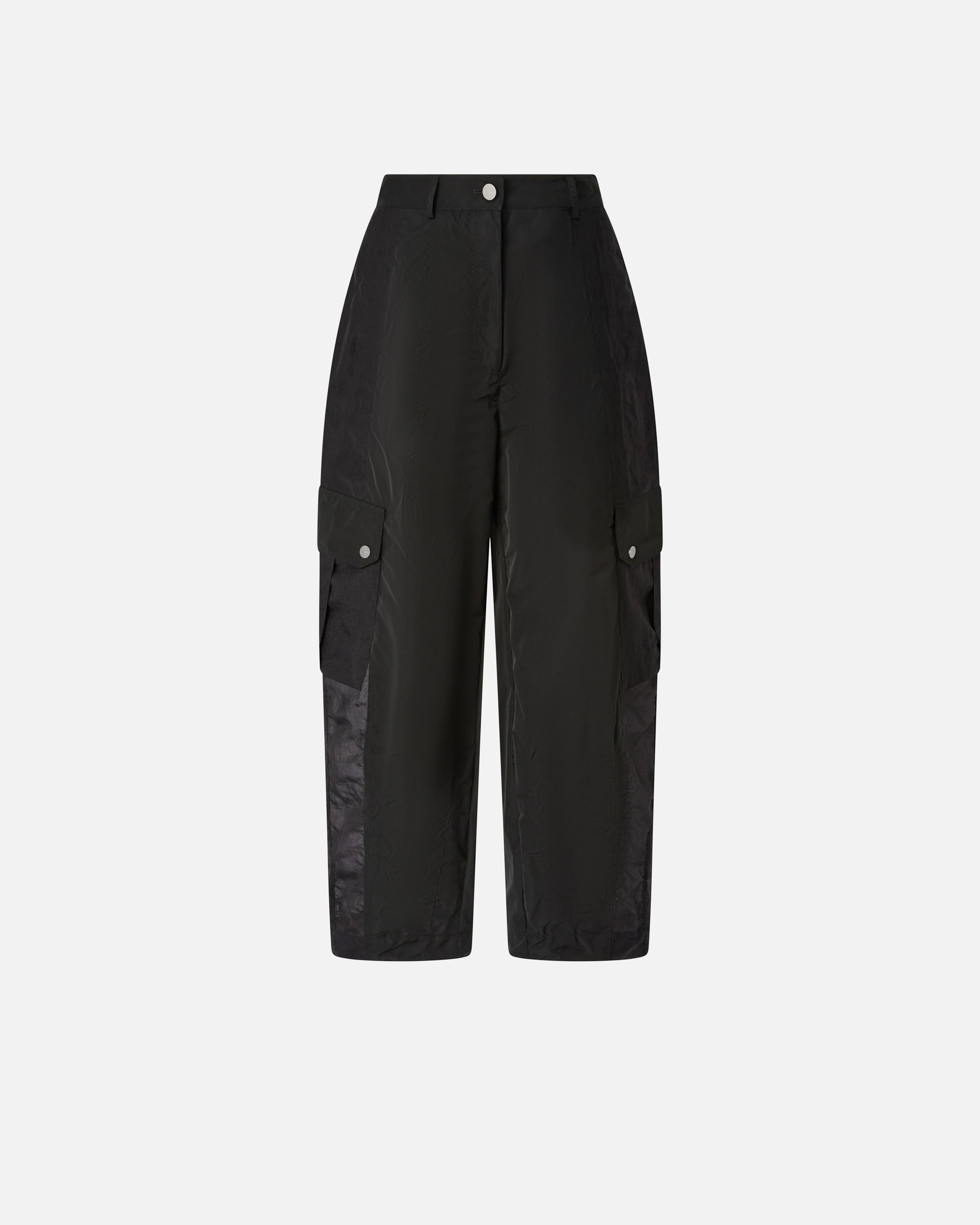 Workwear trousers with sheer inserts - 38