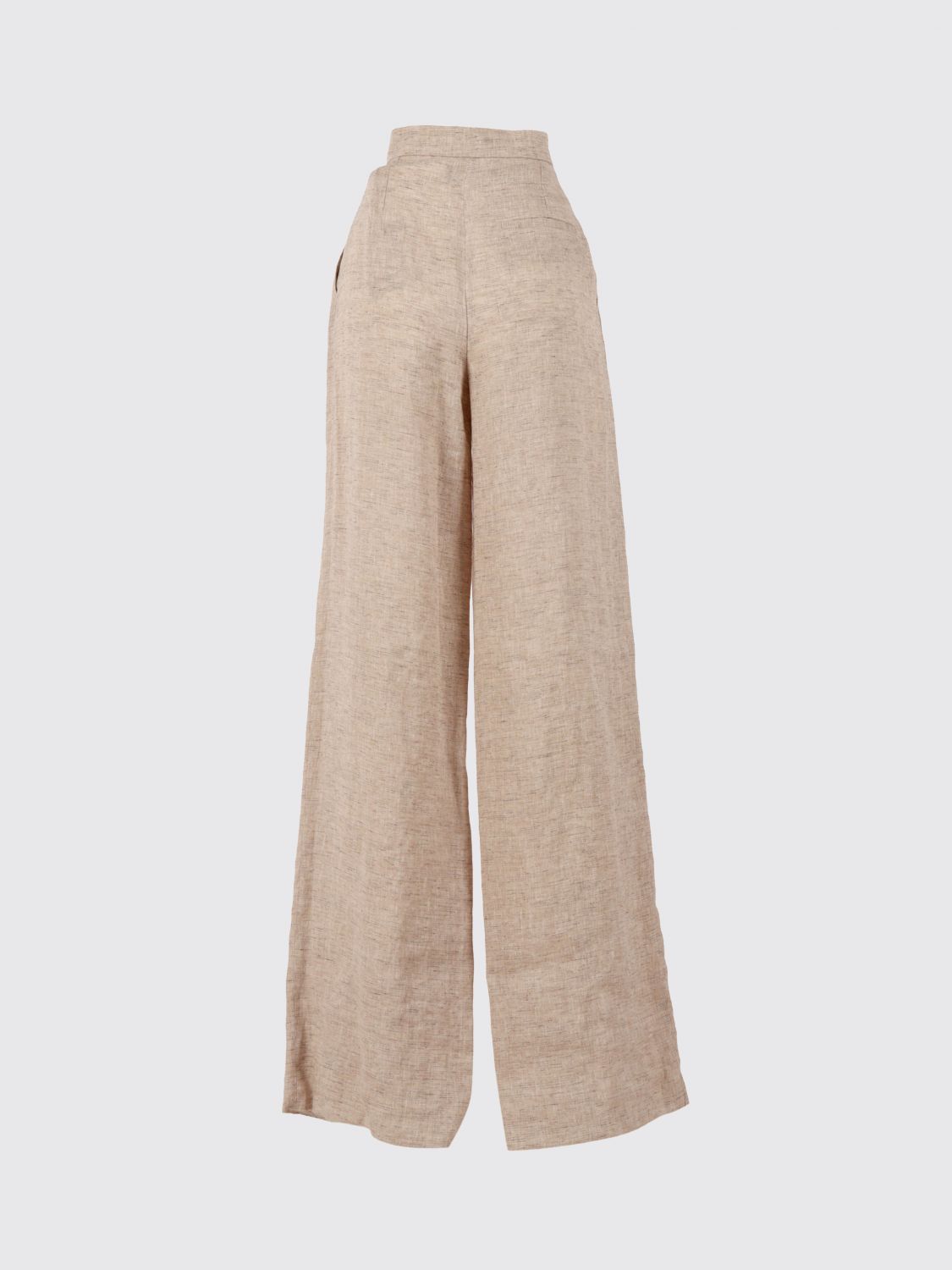 Pants Woman color Beige