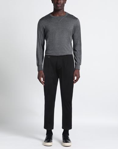 Man Pants Black Size 30 Cotton, Elastane