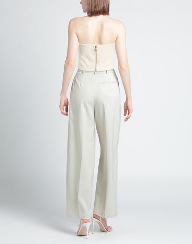 Woman Top Ivory Size 10 Polyester, Rayon, Elastane