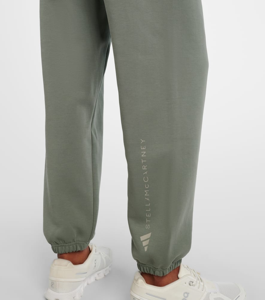 Cotton-blend fleece sweatpants