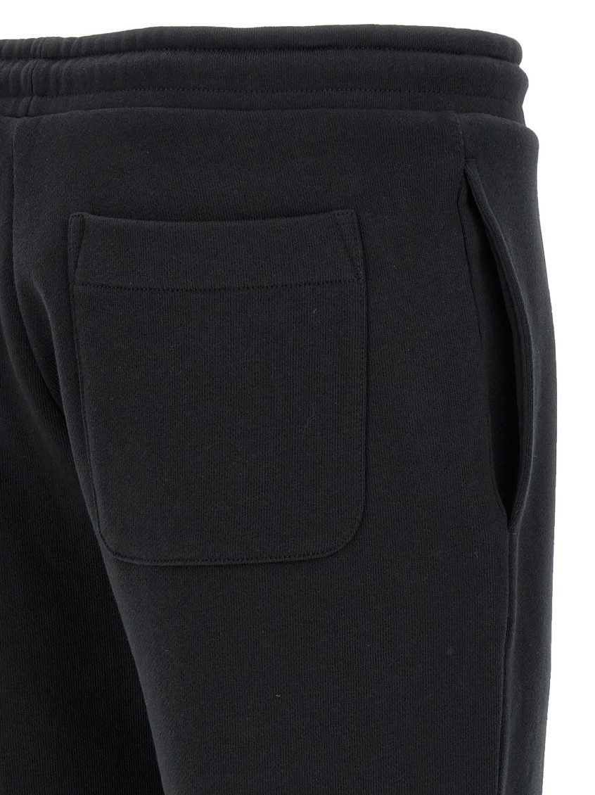 Logo Patch Joggers Pants Black