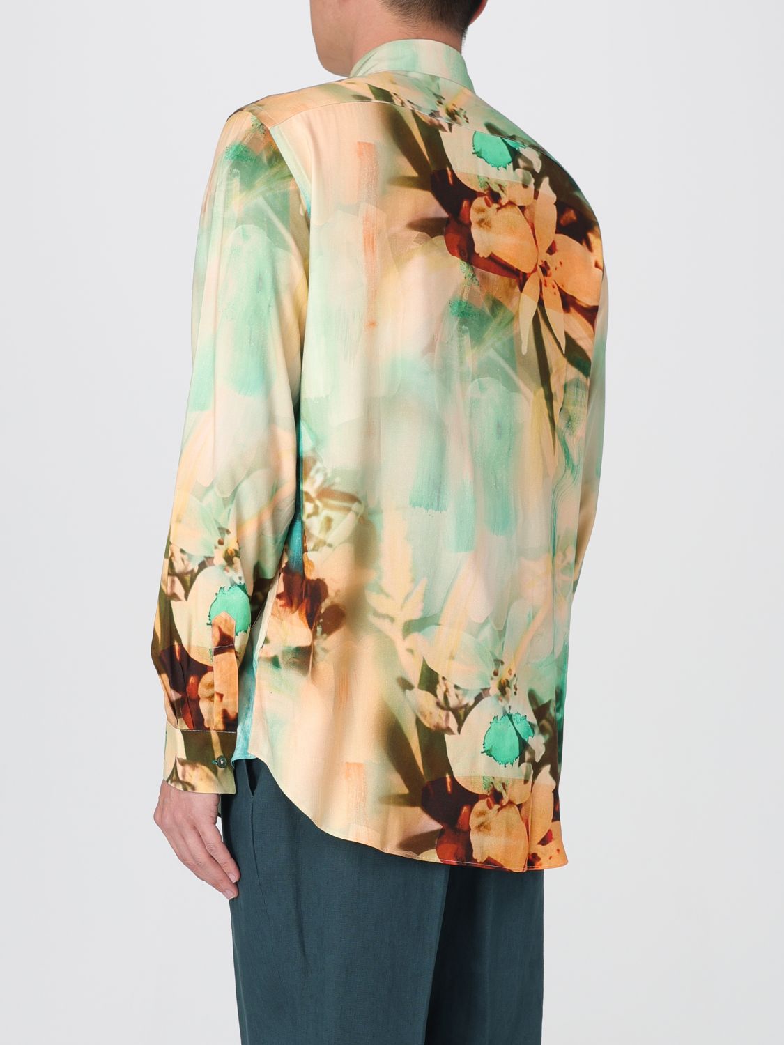 Ps Abstract Floral Print Shirt