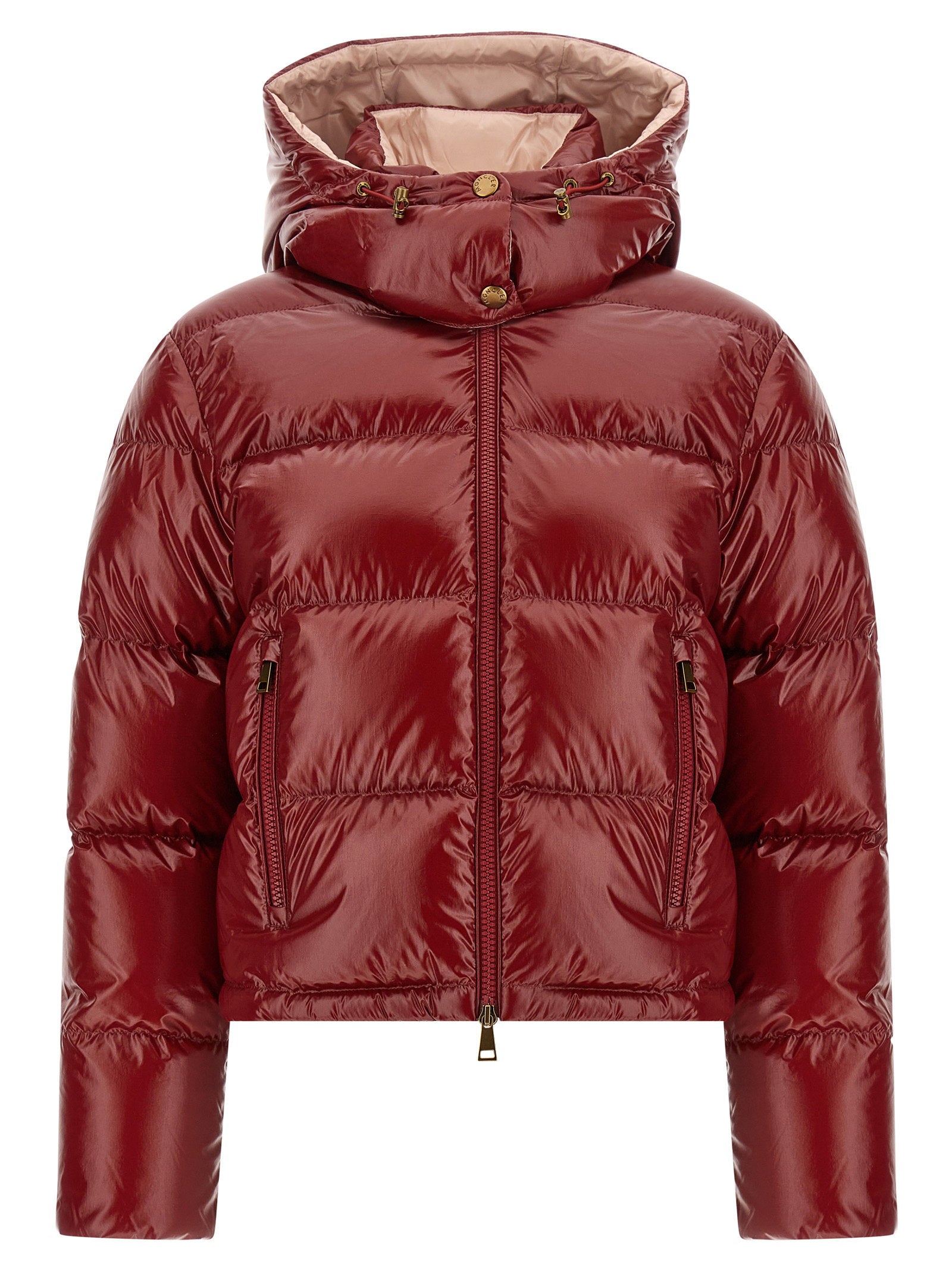 Nievole Down Jacket — Ruby Red