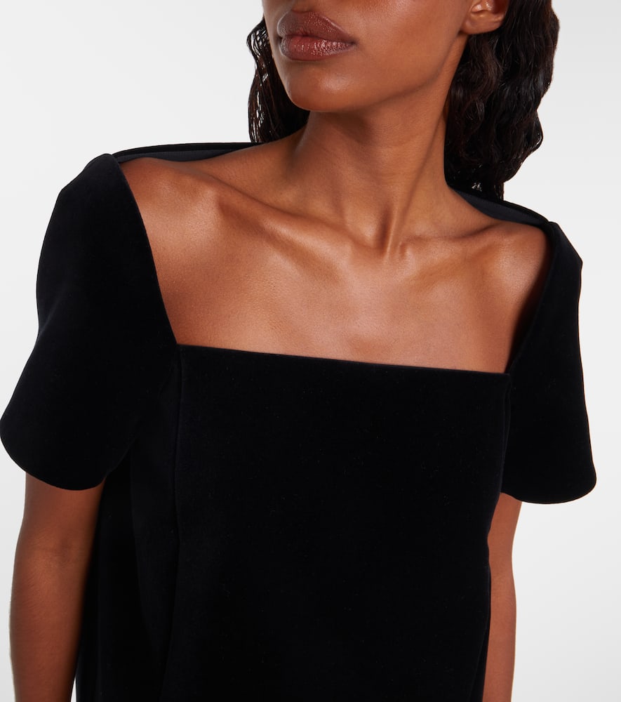 Benji velvet minidress