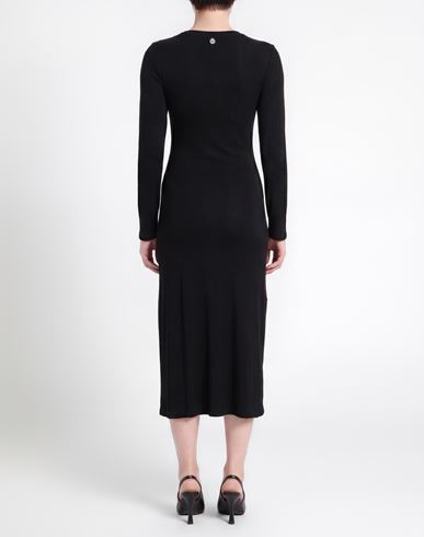 Woman Midi dress Black Size XS Viscose, Elastane