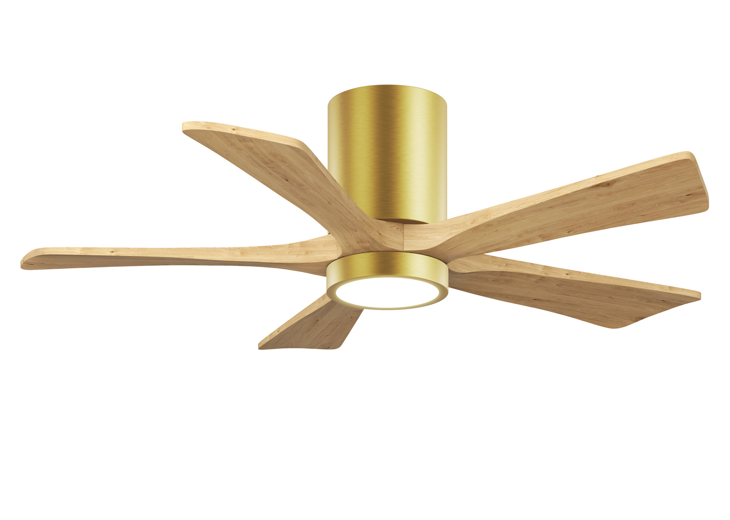 Brushed Brass 42" Ceiling Fan from the Irene-5HLK Collection