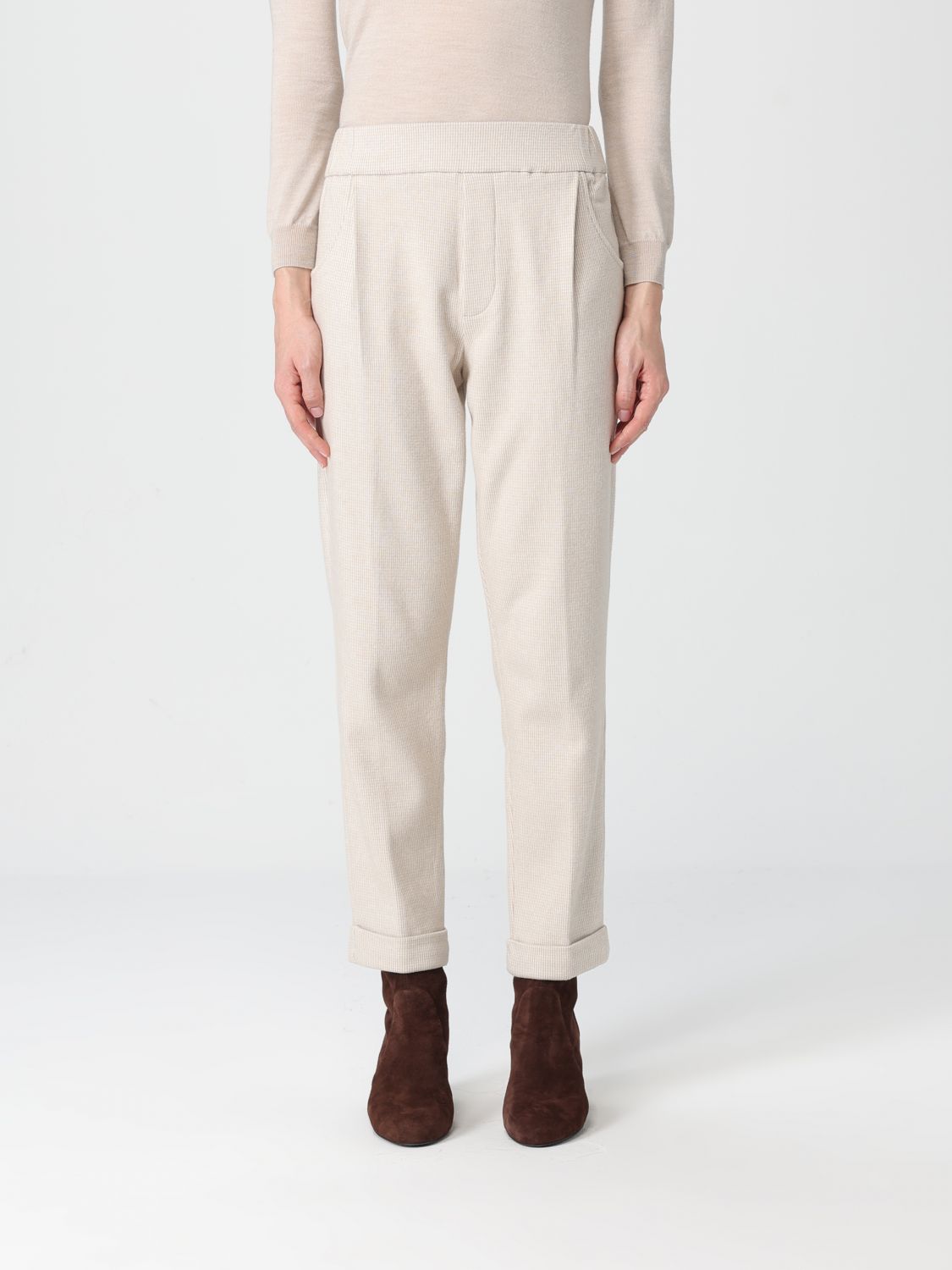 Pants Woman color White