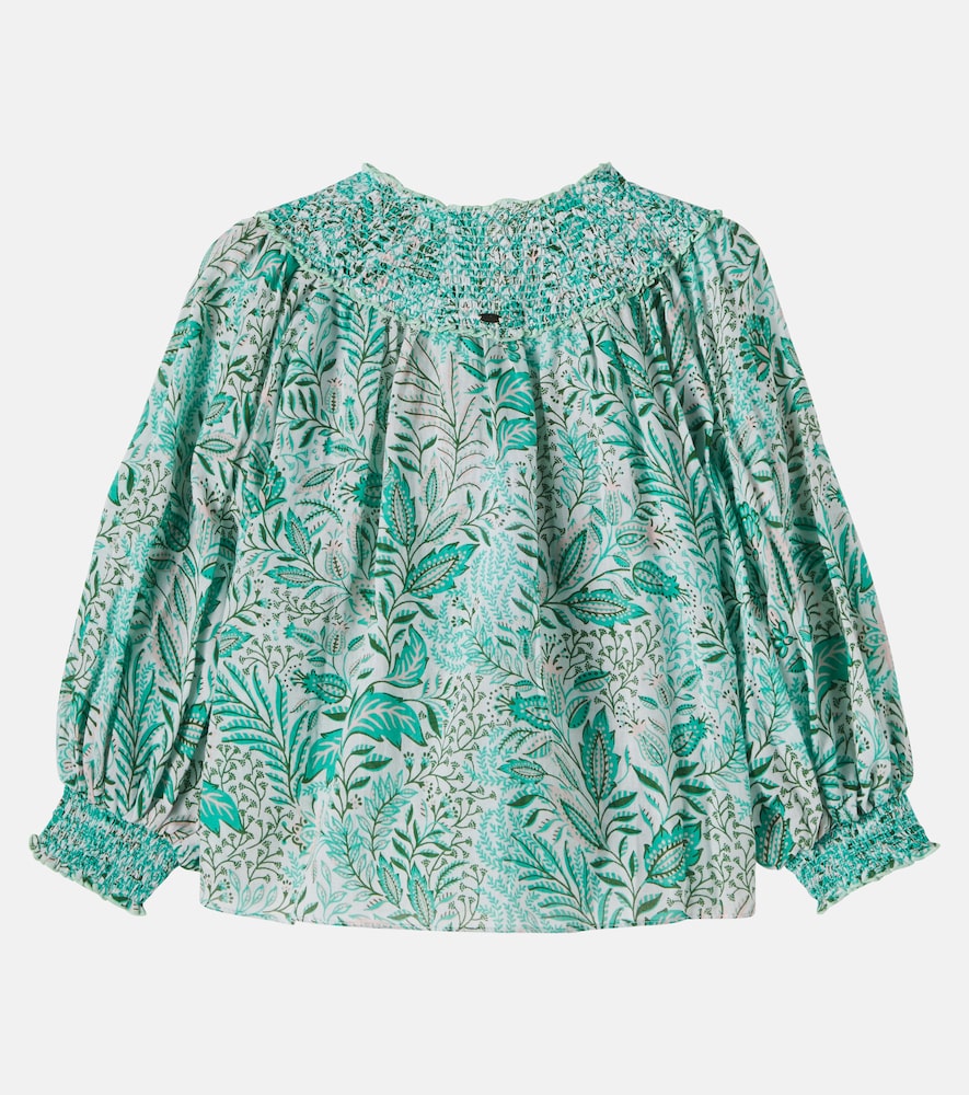 Ysee printed cotton blouse