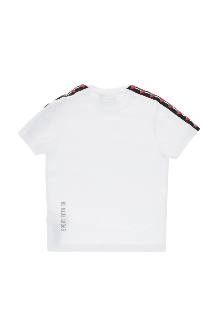 Boys White Logo T-Shirt