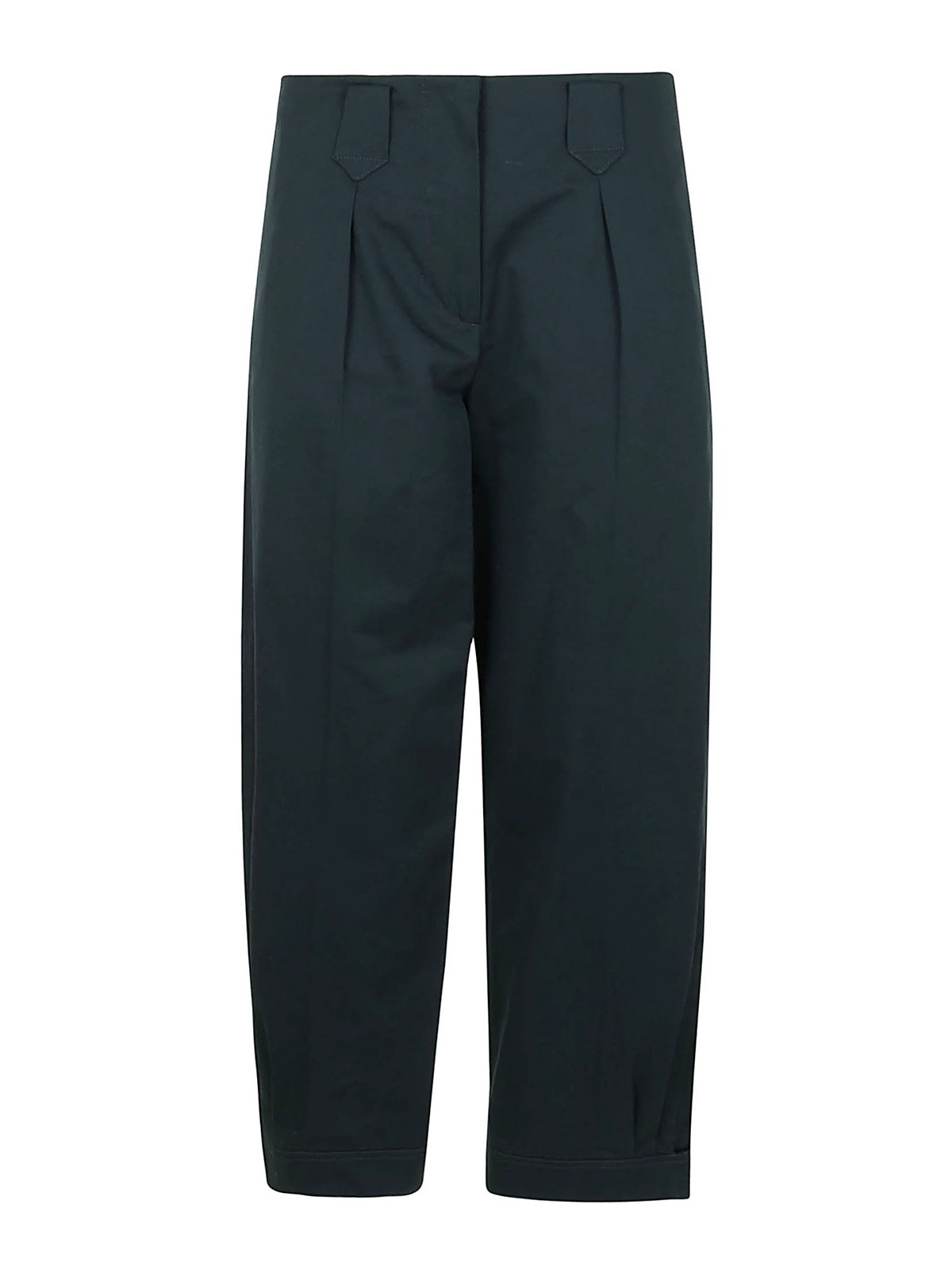 Cotton carrot trousers