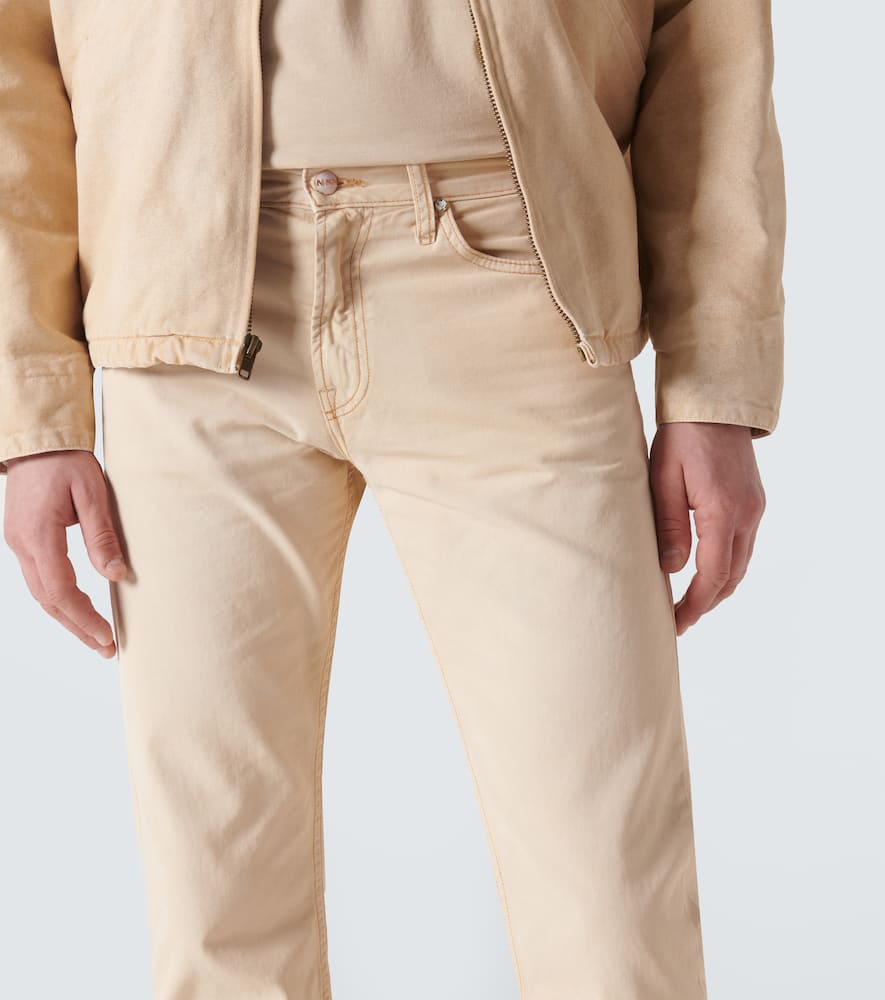 Cotton slim pants
