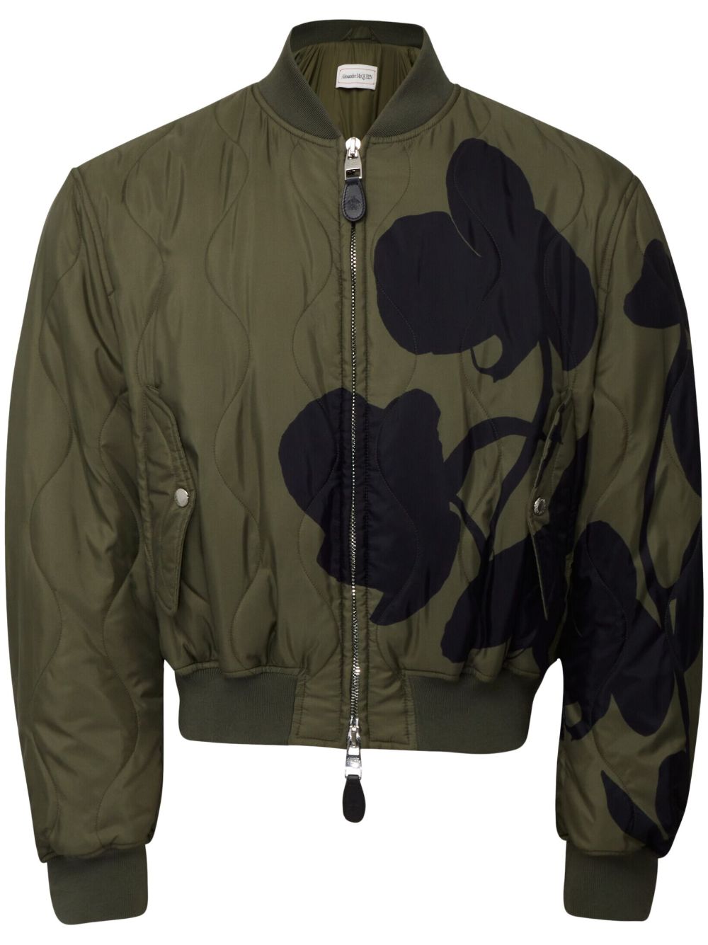 Orchid quilted bomber jacket - Green