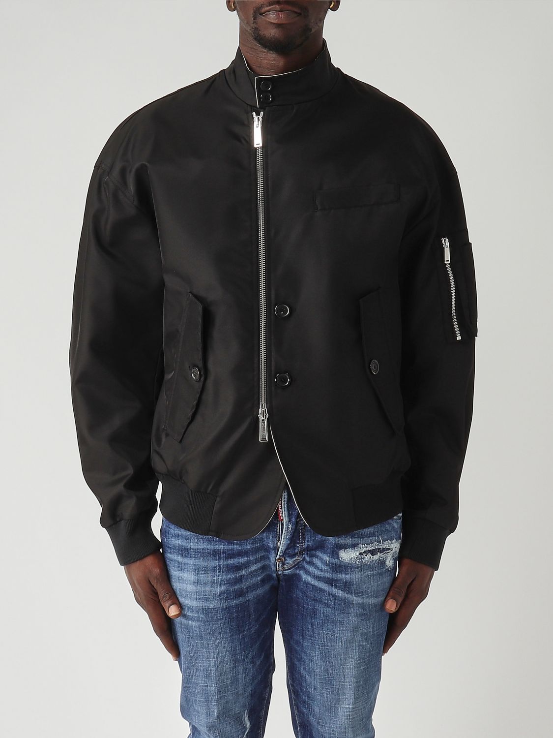 Jacket Men color Black