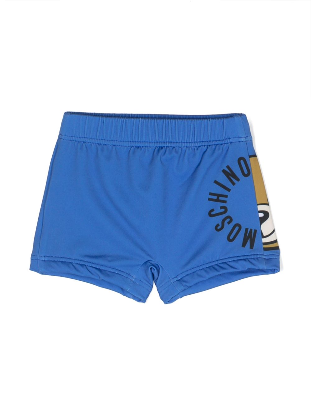 Logo-print swim shorts - Blue