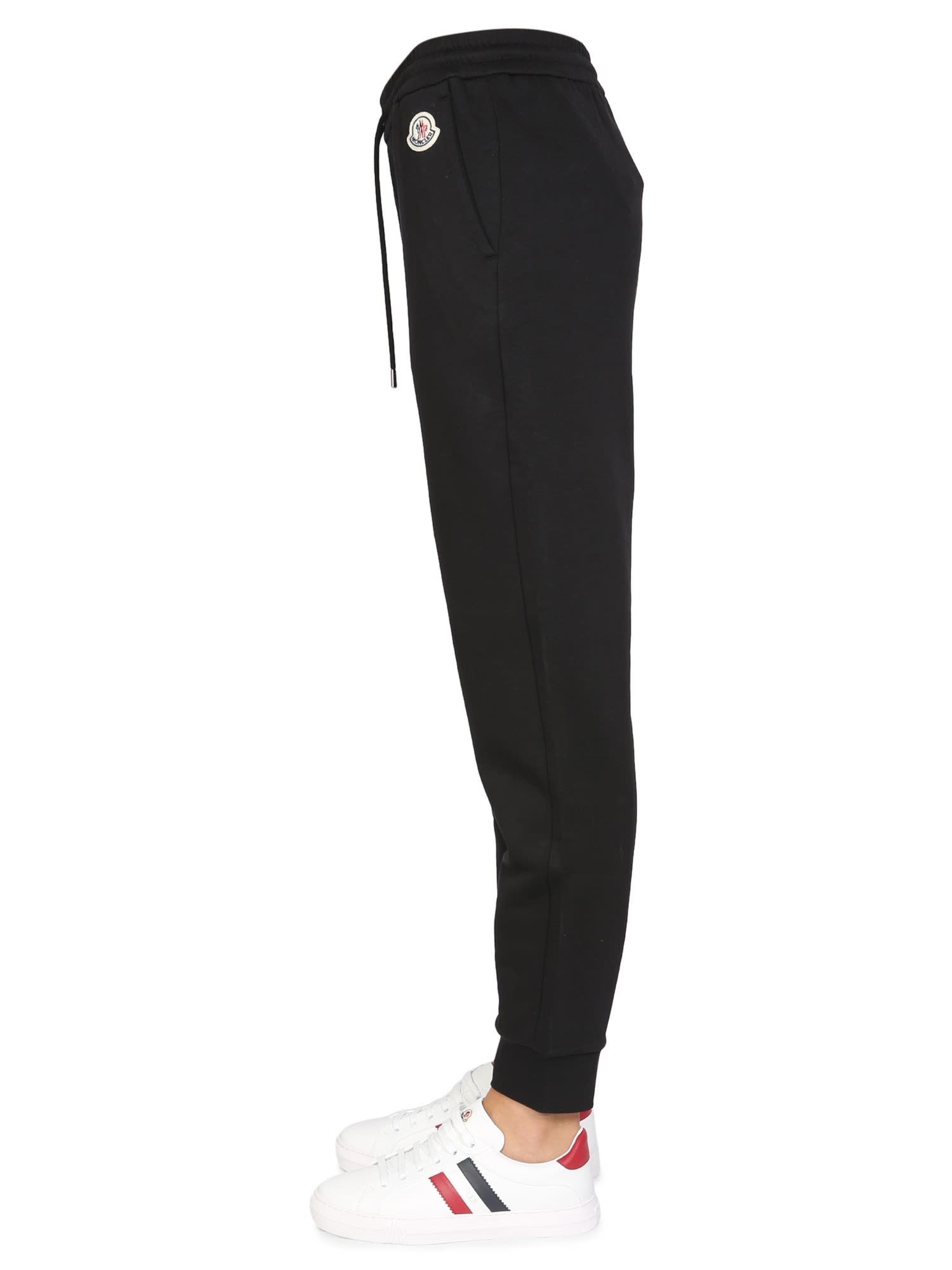Jogging Pants With Logo Patch