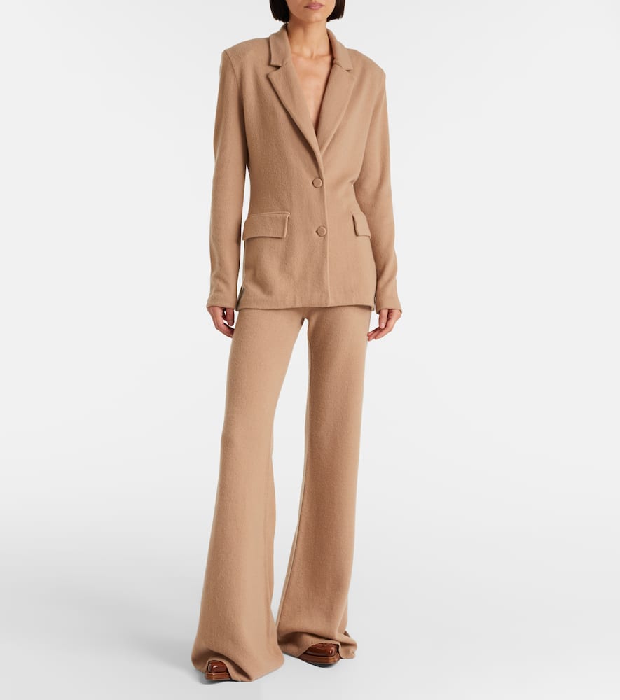 Kaulike cashmere flared pants