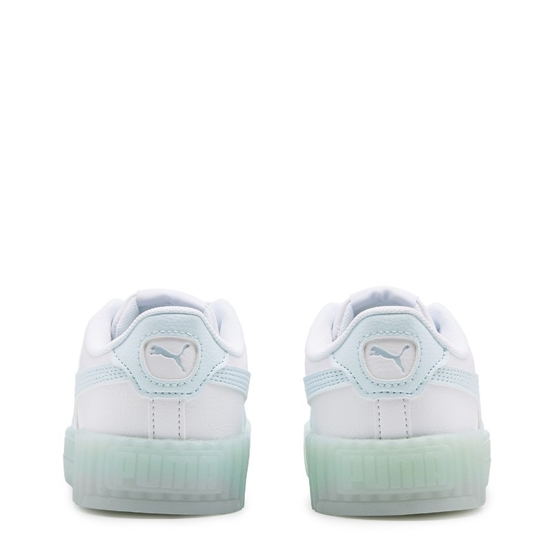 Kids' Carina 2.0 Low Top Sneaker Little Kid Shoes (White/Blue Ice)