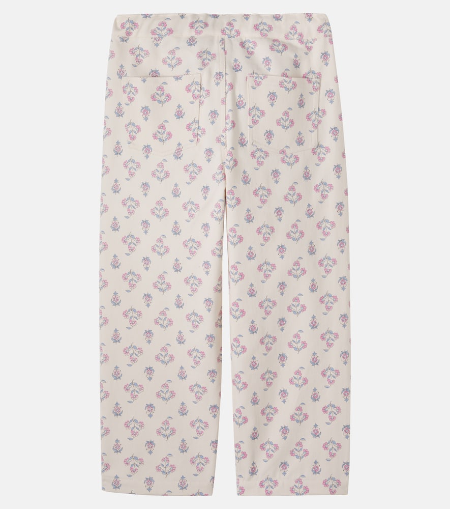 Clavel distressed floral jeans