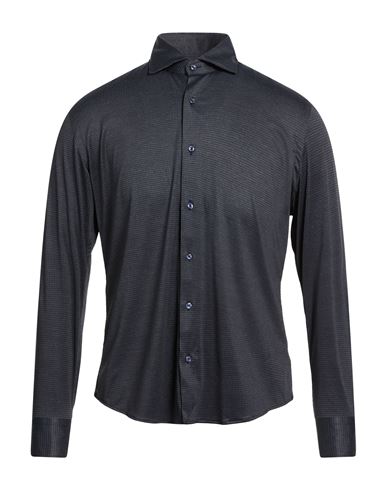 At. p.co Man Shirt Charcoal Size 15 ½ Polyester, Elastane