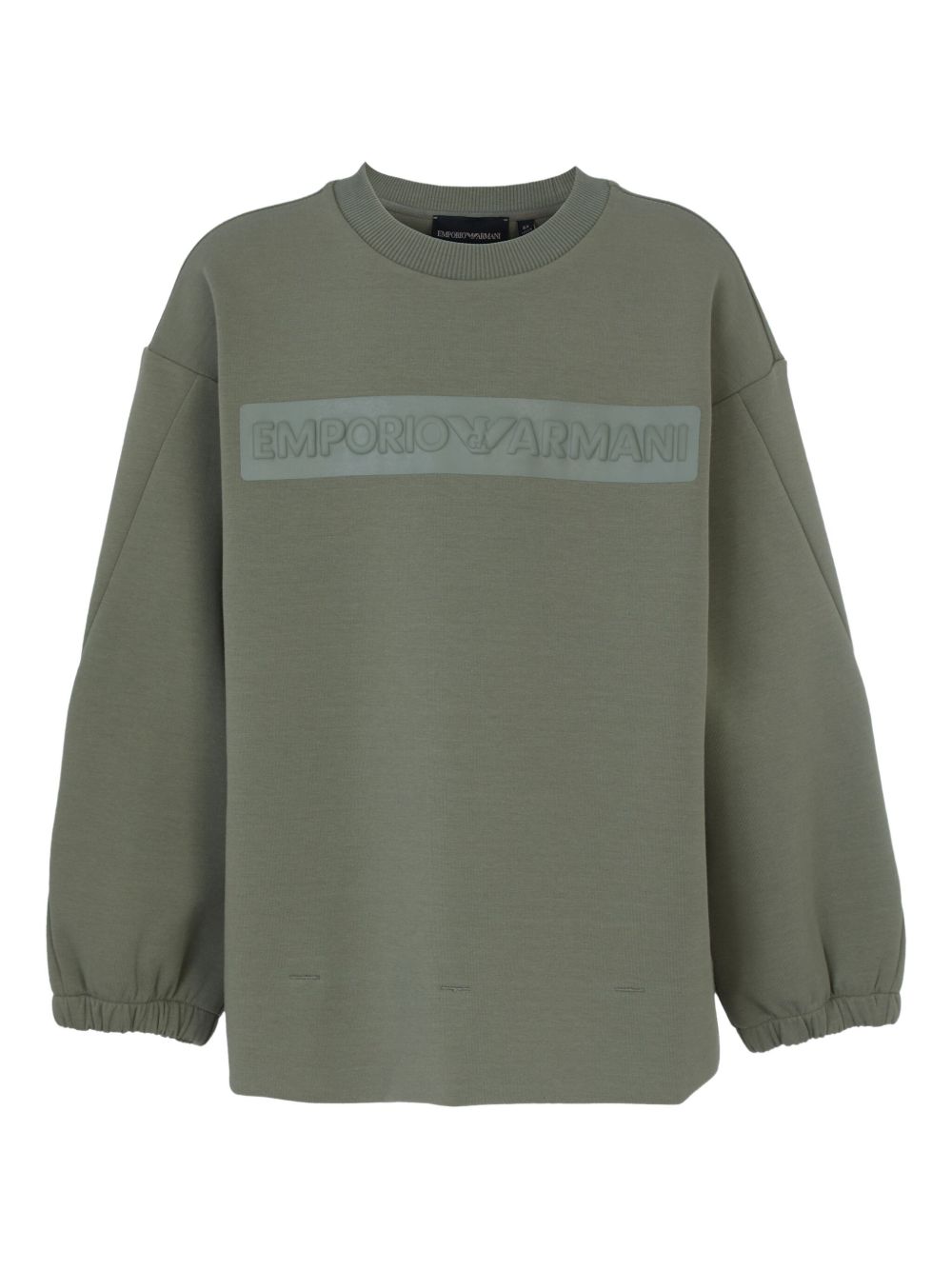 Emporio Armani Kids logo-print sweatshirt - Green
