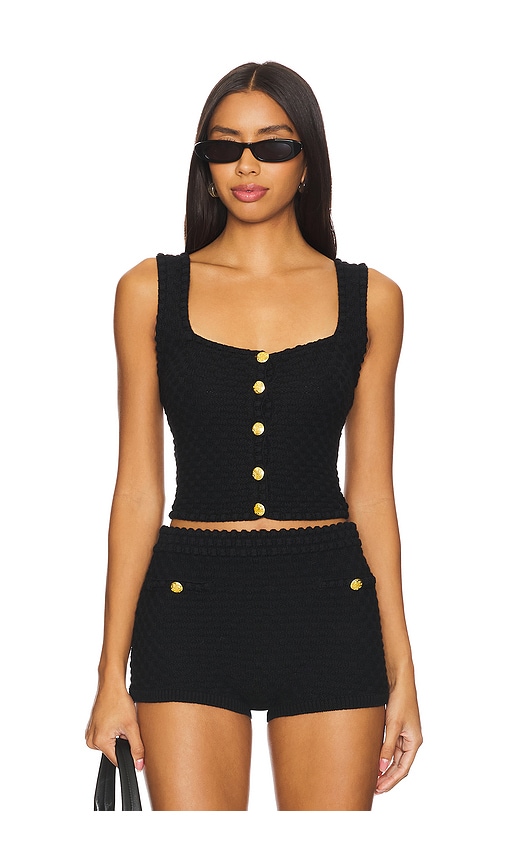 MAJORELLE Evaline Top in Black. -  XL also in